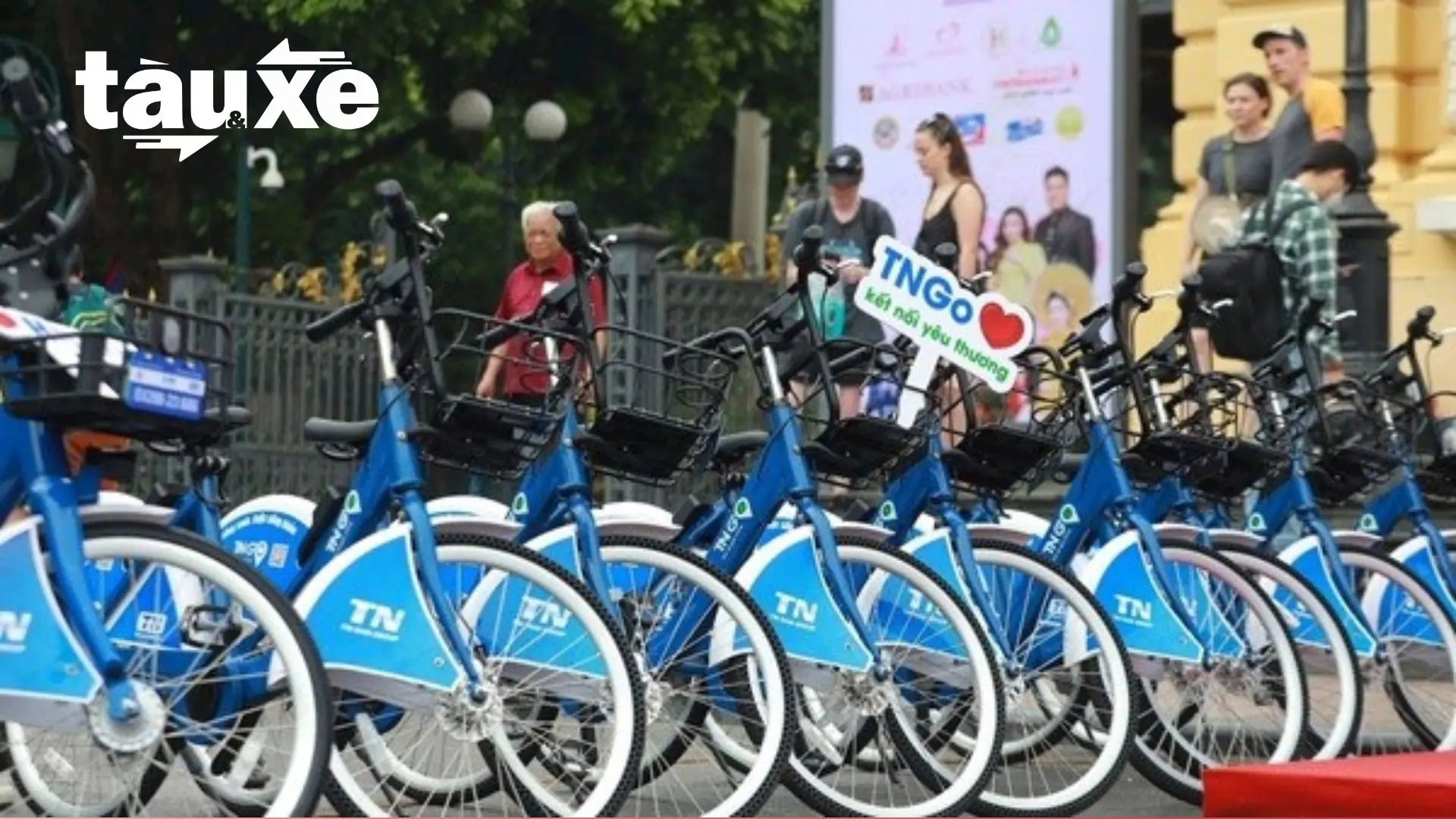 Hà Nội triển khai dịch vụ cho thuê xe đạp điện | Bản tin Tàu và Xe | 17/11/2025